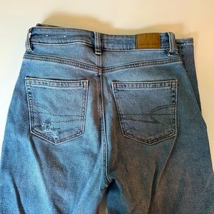 Womens American Eagle High Waisted Mom Jeans